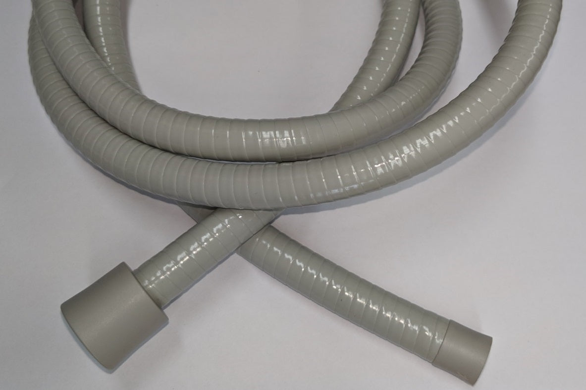 A-dec 300/400/500 SE Tubing 10mm w/Tailpieces, Suction, Grey, Ribbed, 1.6m (62") - 11-1307-01