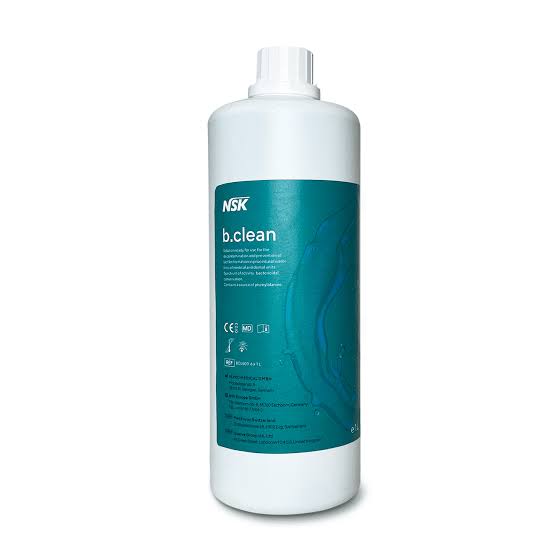 NSK Varios Combi Pro 2 (VCP2) B-Clean Waterline Cleaning and Disinfection Solution, 1 litre bottle - NSK-BCL600ASINGLE