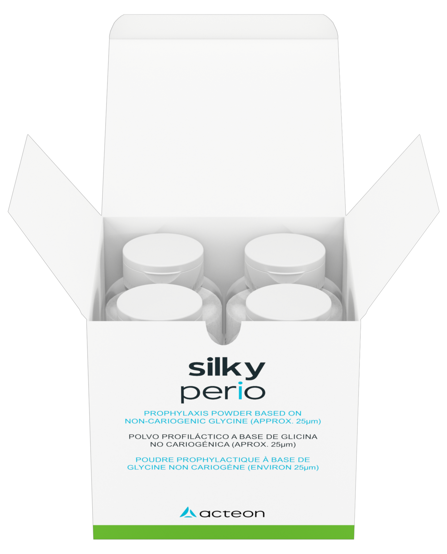Acteon Opus Silky® Perio powder bottles 140g x4 - New Product 15% Discount - F10300