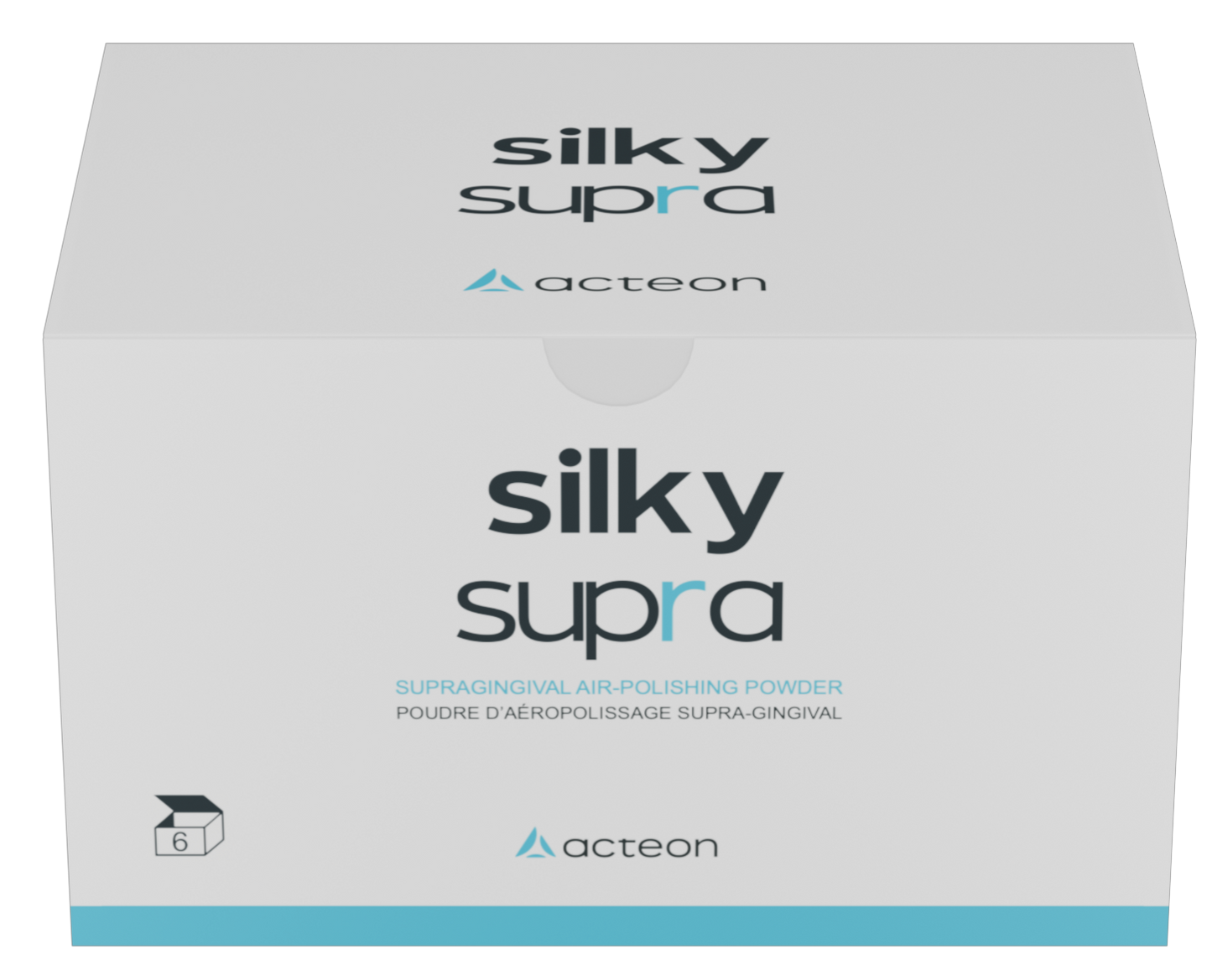 Acteon Opus Silky® Supra Mint powder bottle 200g x6 - New Product 15% Discount - F10285