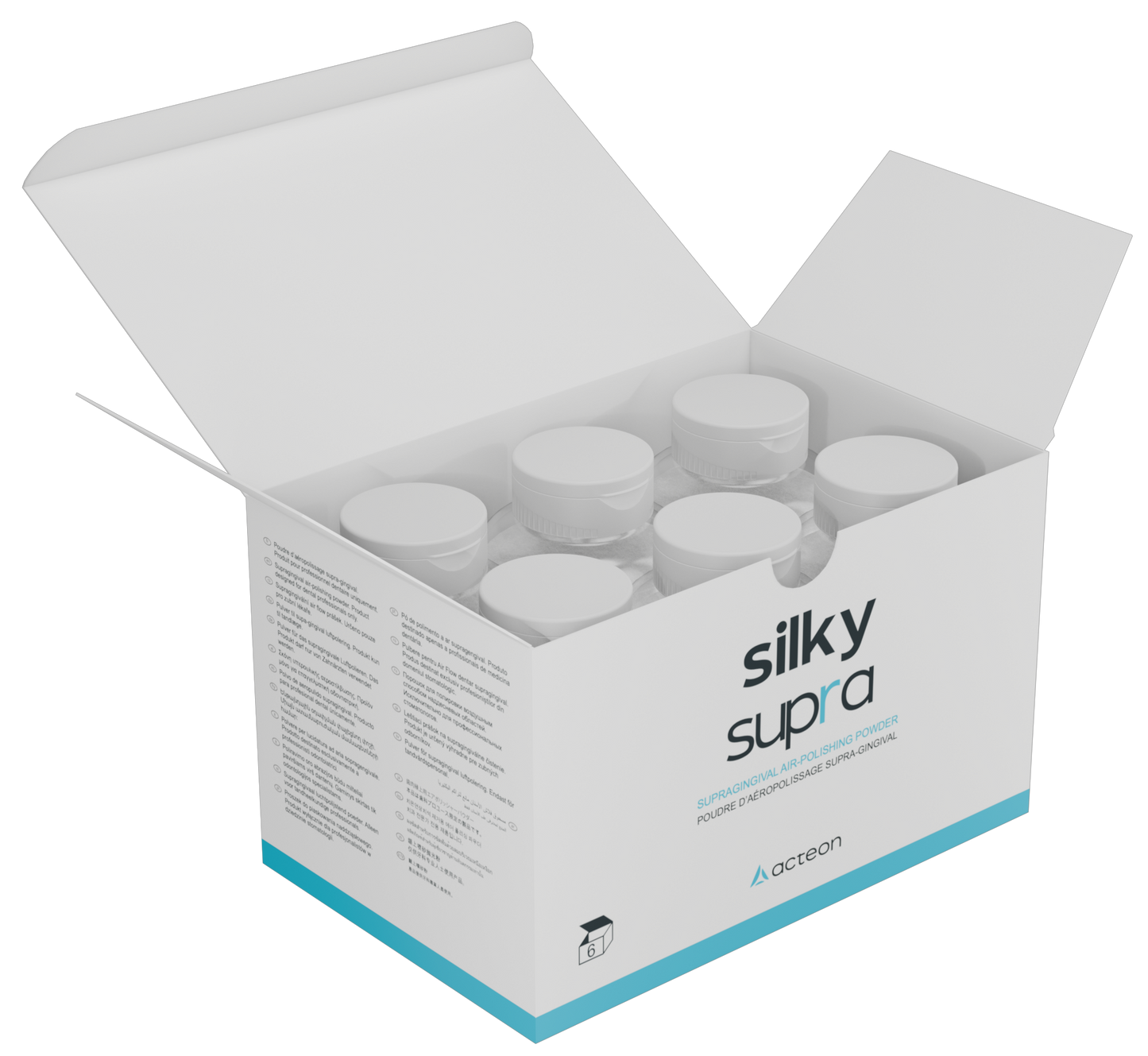 Acteon Opus Silky® Supra Lemon powder bottle 200g x6 - New Product 15% Discount - F10286
