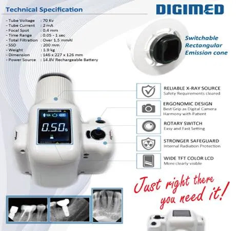 Acteon Digimed Portable Handheld X-ray System - SAT-S70