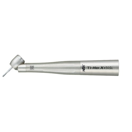 NSK Ti-Max X450SL Titanium high speed HP, Optic, 45Deg Angled, Std Head For Sirona coupling - NSK-P1080