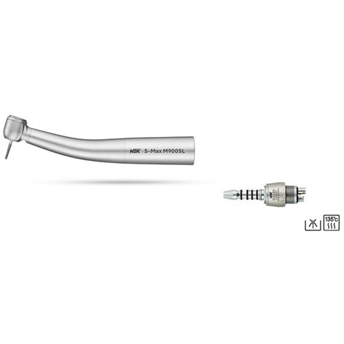 NSK S-Max M800SL Stainless Steel Highspeed Handpiece Optic Mini Head For Sirona Coupling