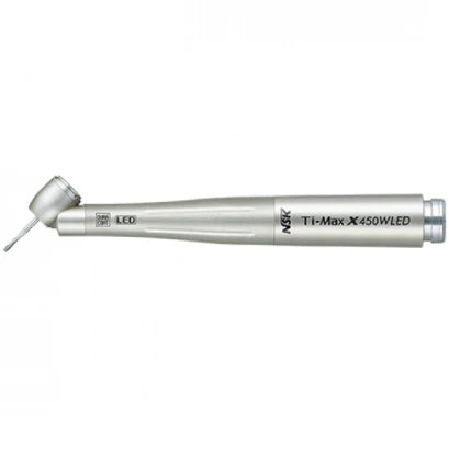 Xmas Special 40% Off - NSK Ti-Max X450WLED Titanium Highspeed Handpiece Optic 45 Degrees Angle Standard Head For W&H coupling - P1082 (Online Only Special - Extra 5% Off using PROMO Code: XMASINJULY)