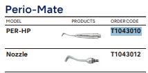 NSK Perio Mate Handpiece PER-HP with 60 Degrees Nozzle - NSK-T1043010