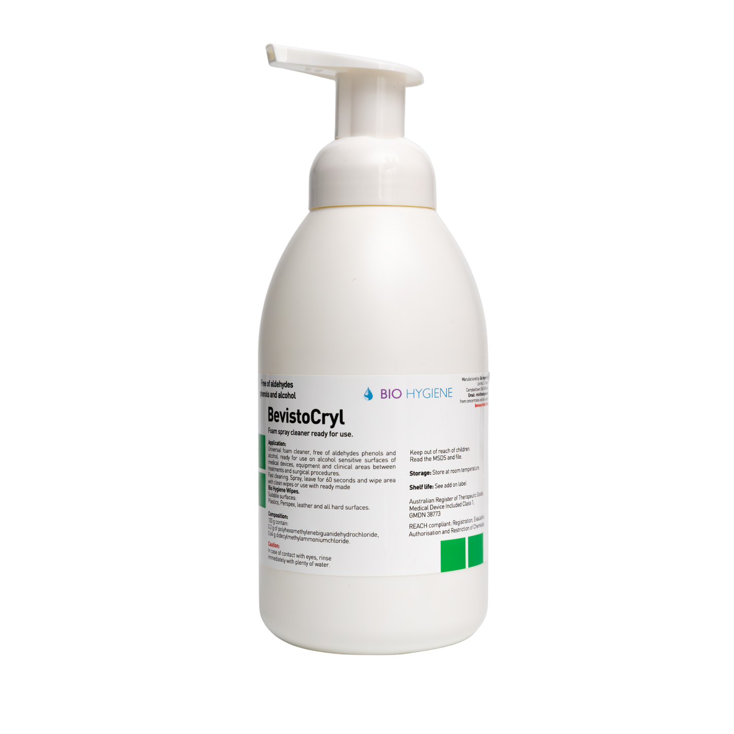 Bio Hygiene BevistoCryl Foam Dispenser 300ml - BevistoCryl_Foam_Dispenser