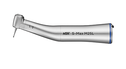 Xmas Special 40% Off - NSK S-Max M25L Stainless Steel Optic E Type Lux Contra-Angle Handpiece 1:1 speed ratio For CA burs (Online Only Special - Extra 5% Off using PROMO Code: XMASINJULY)