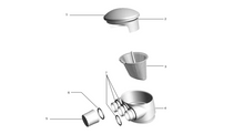 Load image into Gallery viewer, A-dec Suction Tower Tri-Vac External Suction Hose O-Rings, Small, Pkt 3 - 90-1357-00
