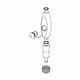 A-DEC SALIVA EJECTOR (SE) CANNULA TIP O-RING, E.206 ID X 103W (PKG 10) - 034-107-01