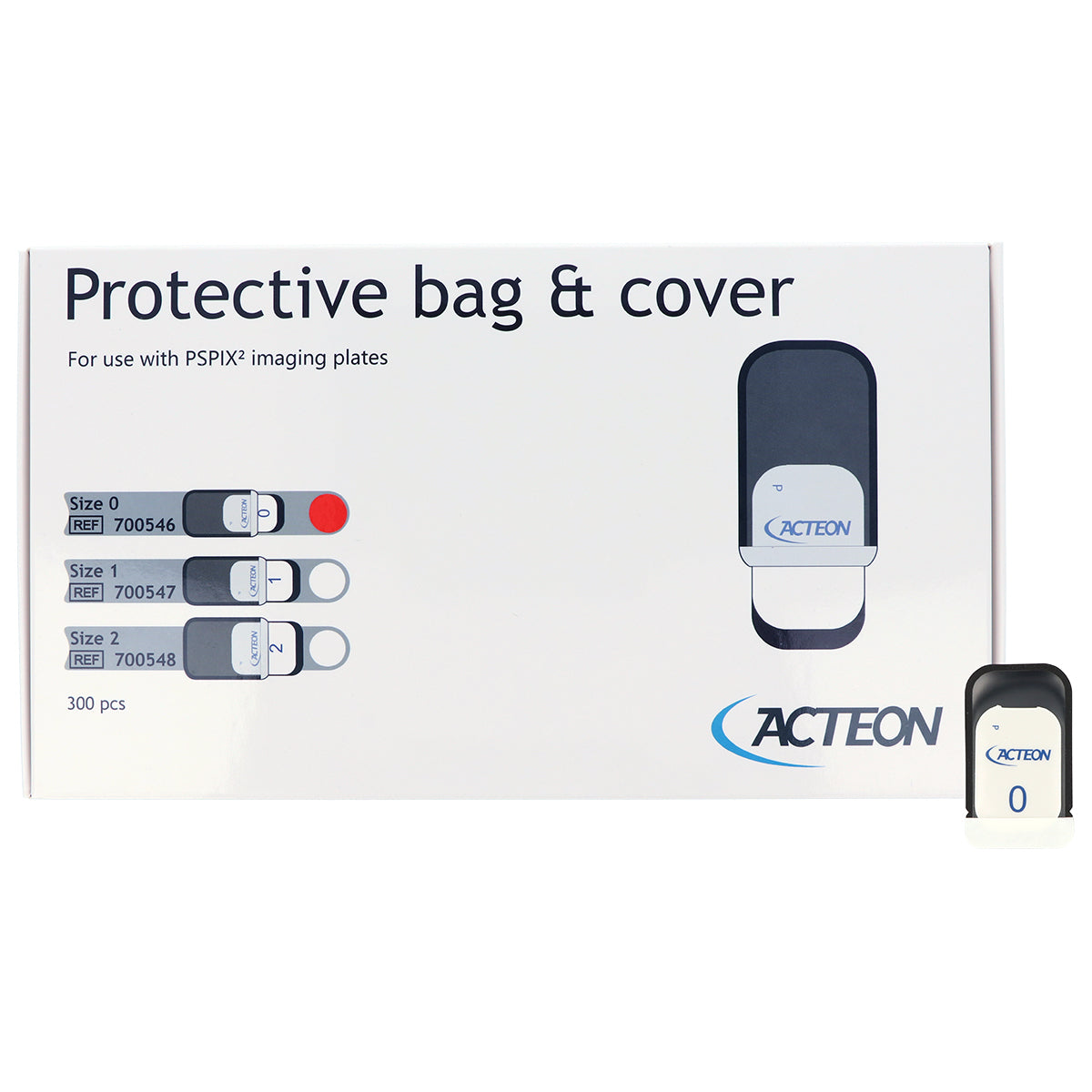 Acteon BAG & COVER FOR IMAGING PLATE SIZE 0 - SAT-700546