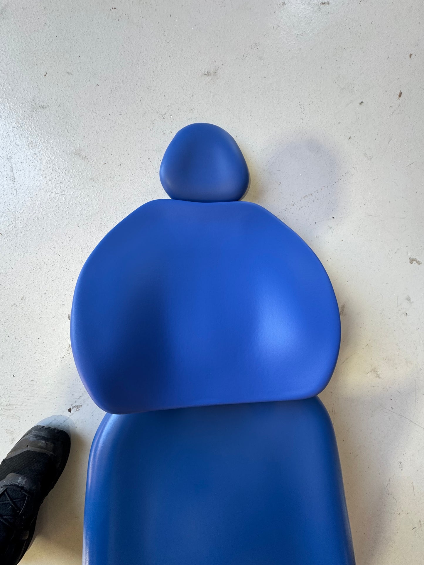 A-dec 500 Sky Blue Formed Upholstery Set, with 300 Backrest, Used Good Condition
