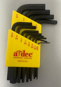 A-dec Hex Wrench/Allen Key Set 009-018-00