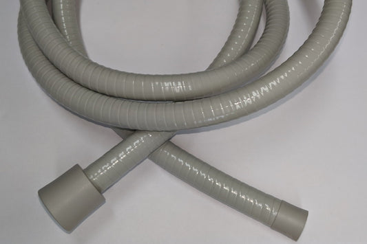 A-dec 300/400/500 SE Tubing 10mm w/Tailpieces, Suction, Grey, Ribbed, 1.6m (62") - 11-1307-01