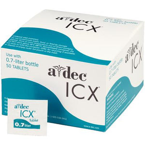 ADX Special - A-dec ICX Treatment Tablets 700ml Box of 50 - 90-1064-01 - 25% off (extra 10% using PROMO Code: Everyone is a Winner)