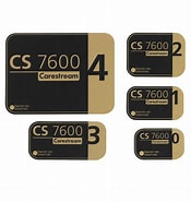 Carestream CSD Smart Plate #1 - 4 Pcs (CS7200, Neo & CS7600) - 5942537