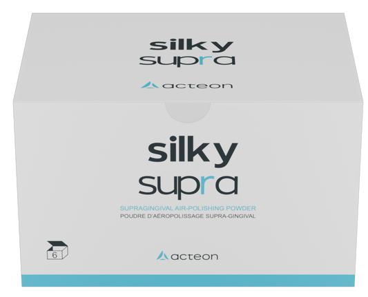 Acteon Opus Silky® Supra Mint powder bottle 200g x6 - New Product 15% Discount - F10285