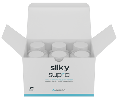 Acteon Opus Silky® Supra Mint powder bottle 200g x6 - New Product 15% Discount - F10285