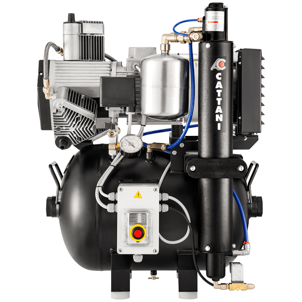 Cattani AC300 3 Cylinder Oil-free Dental Compressor - CAT-KAC300 (013308)*