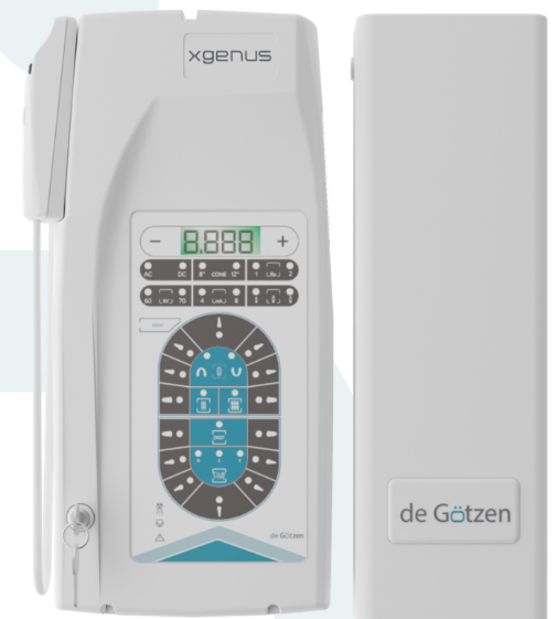 Acteon Degotzen DC XGENUS 230V, SHORT CONE, TOP MOUNT, 110 ARM, COL RAL9010 - 5.92.23059* - Xmas Special 25% Off