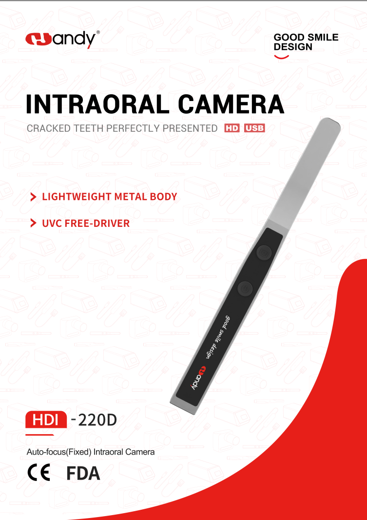 Handy FHD Auto focussing IntraOral Digital Camera USB version HDI-220D