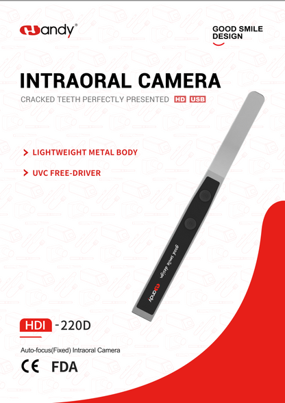 Handy TouchMi FHD Auto focusing IntraOral Digital Camera USB version HDI-220D (*Free Box of sheaths with every order, add PLU: WM-20965*)