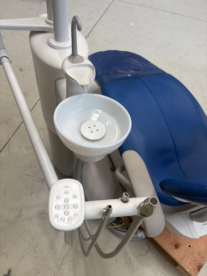 A-dec 311A Refurbished Base Chair Package with LED Overhead Light - 2015 model clearance