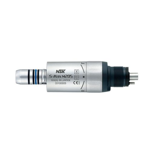 NSK S-Max M205 E-Type Non-Optic Air Motor, Max 25,000min-1, Internal Water Spray, Midwest 4Port - NSK-M1007001