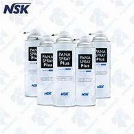 NSK Pana Spray Plus Cleaner/Lubricant Pack of 6 (500ml per Can) - NSK-Y900630G