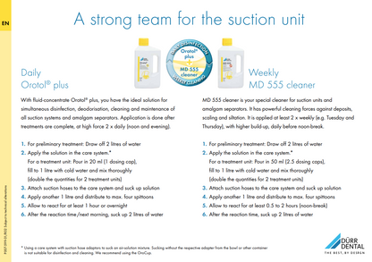 Durr Orotol Plus daily suction disinfector 2.5L - DUR-CDS110P6150 (716448)