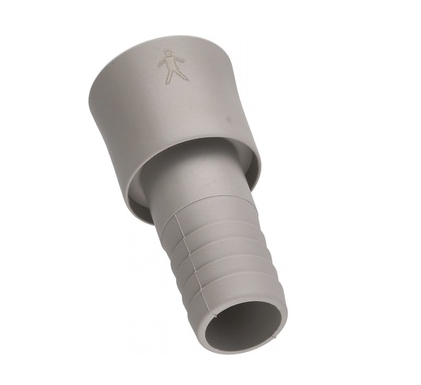 A-dec Tailpiece, SE, 10 MM Valve, Gray3 (replaces 11-1283-01) - 11-1283-03