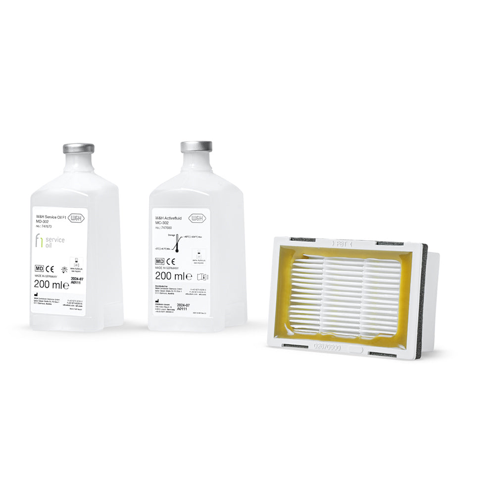 W&H Assistina One Care Set (includes oil, cleaner & hepa filter) - WH-08064970