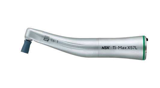 NSK Ti-Max X57L Titanium Optic Contra Angle Prophy Hpiece 16:1 Reduction / Screw In cups  & Brushes - NSK-C609