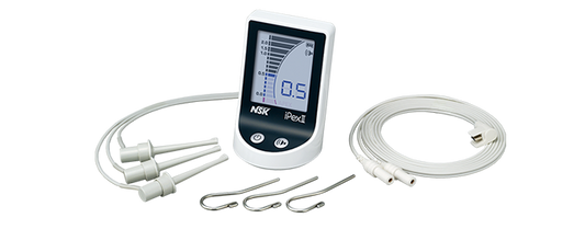 NSK iPexII Apex Locator Complete Set with Control unit, Probe, File Clip, Lip Hook & Tester - NSK-Y1002208
