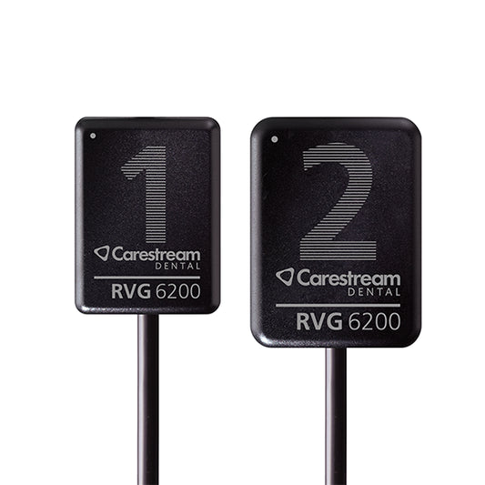 Equipment Special 15% Off RRP - Carestream RVG 6200 Digital Sensor, available in Size 1 (DUR-5310719) & 2 (DUR-5310727)