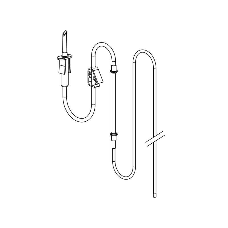 W&H Sterilizable irrigation tubing set for motor with 1,8 m cable 1 pcs, 2,2 m - WH-04719400