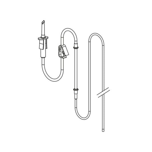 W&H Sterilizable irrigation tubing set for motor with 1,8 m cable 1 pcs, 2,2 m - WH-04719400